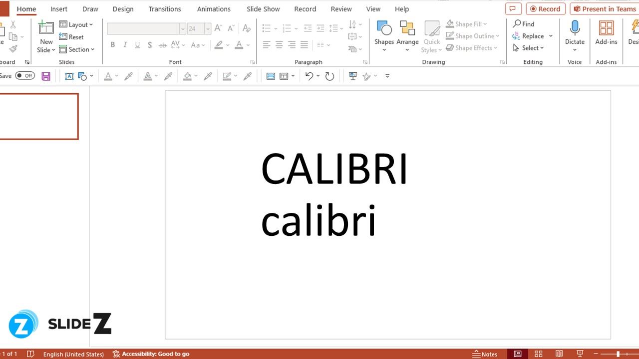 Font chữ Calibri cũng là một trong những font chữ huyền thoại, quen thuộc với dân Microsoft Office.