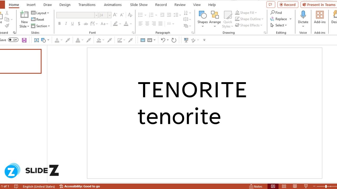 Font chữ Tenorite được thiết kế theo phong cách truyền thống nhưng vẫn mang hơi hướng hiện đại.
