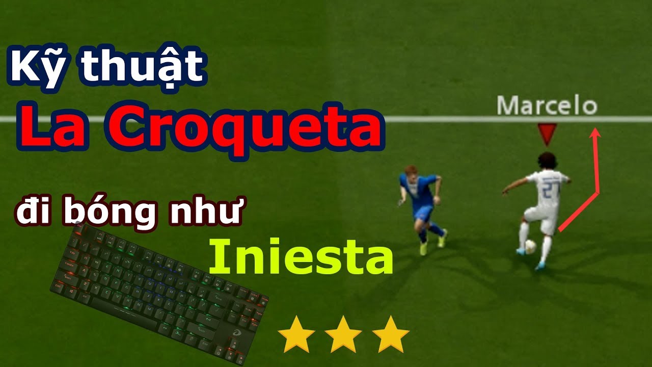 Hướng dẫn chi tiết kỹ thuật La Croqueta trong bóng đá chuyên nghiệp