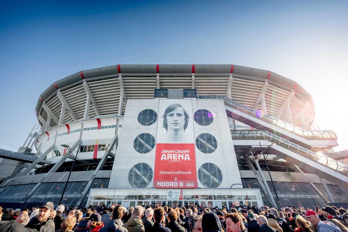 Johan Cruyff Arena: Sân nhà của Ajax và huyền thoại Thánh Johan