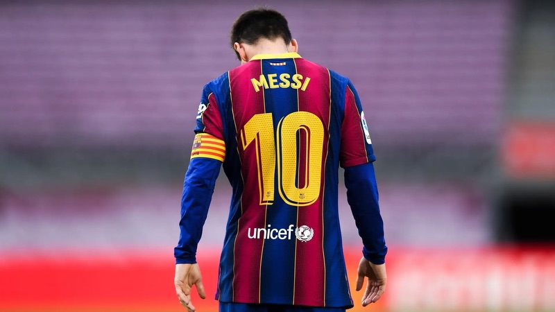 Messi số 10 Barcelona