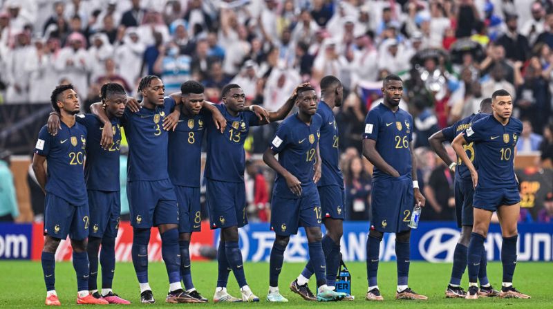 Biệt danh đội tuyển Pháp Les Bleus