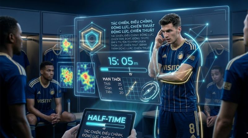 Thời gian HT là cơ hội để nghỉ ngơi hoặc bàn luận chiến thuật