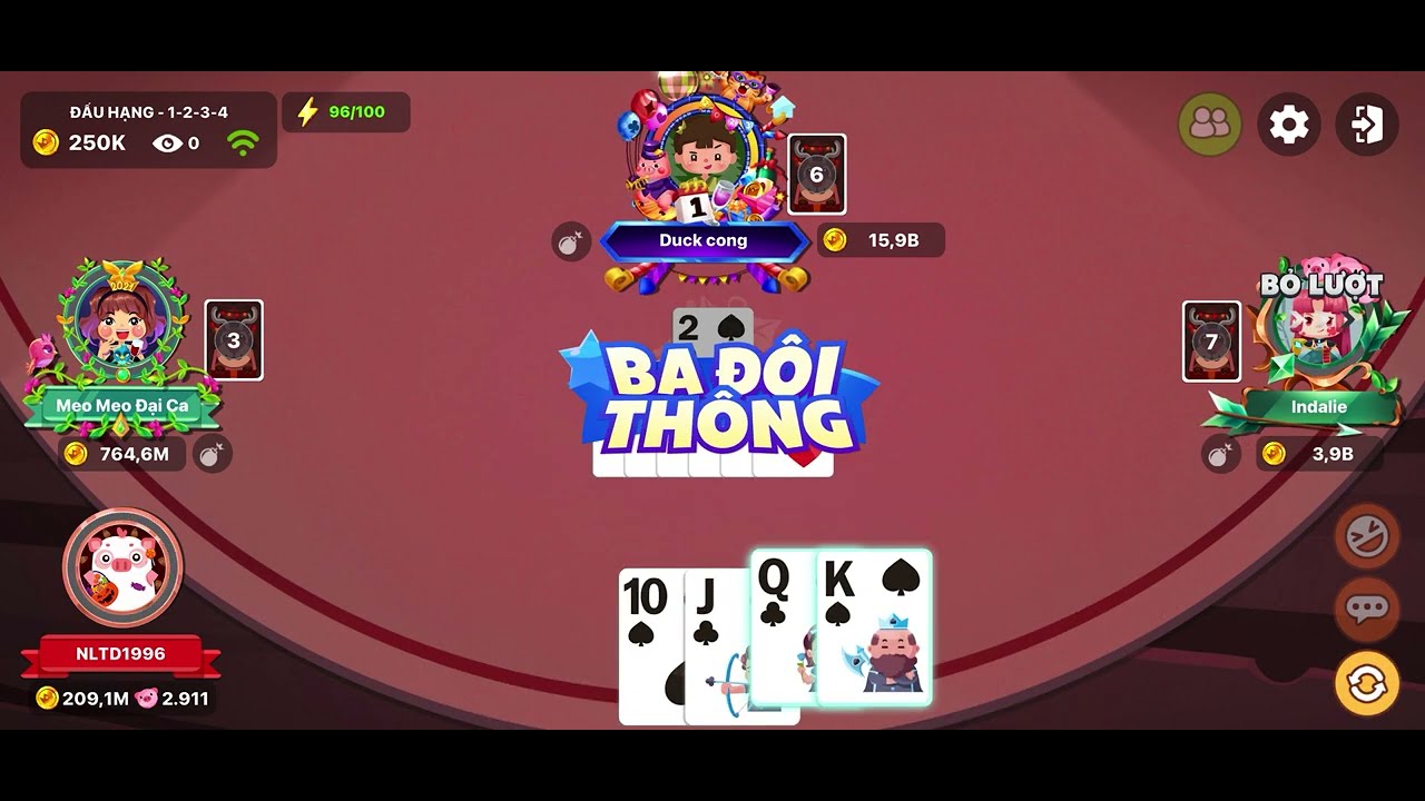 Tiến Lên Miền Nam - Chặt Heo Game | Những ván bài đấu hạng vui vẻ P11